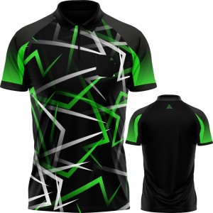 Arraz - Flare Black & Green - dart shirt
