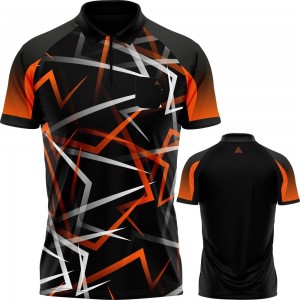 Arraz - Flare Black & Orange - dart shirt