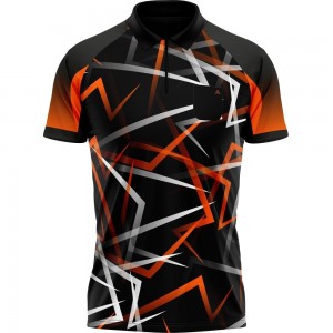 Arraz - Flare Black & Orange - dart shirt