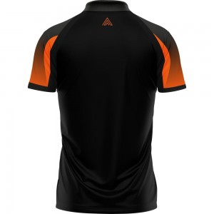 Arraz - Flare Black & Orange - dart shirt