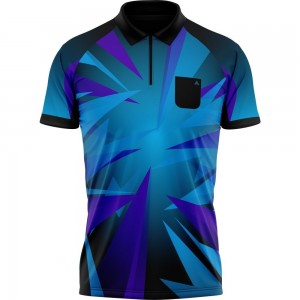 Arraz - Shard Black & Blue-Purple - dart shirt