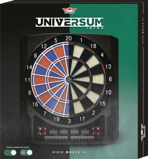 Bulls Universum Intro Softtip Dartbord Blue & Red