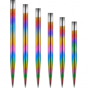 Dartpunten Rainbow 32 mm