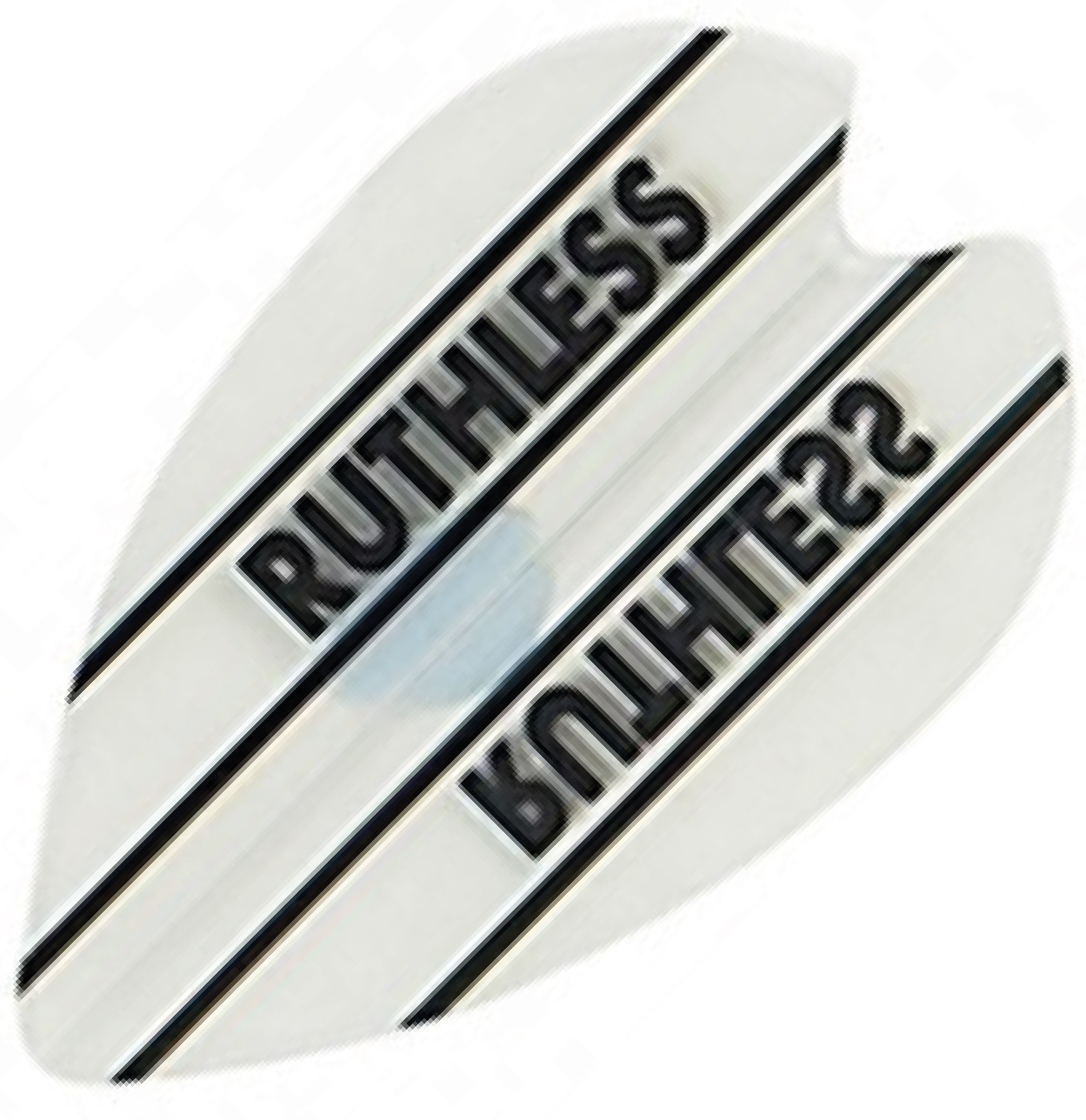 Flight Vortex Ruthless White/Clear darts flights