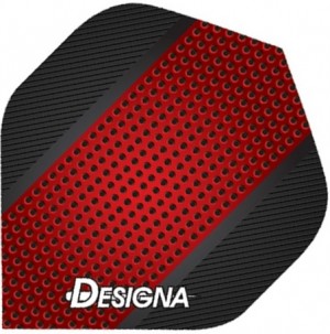 DSX Rood metal - 100 micron - darts flights