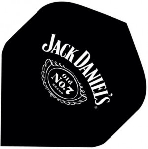 Jack Daniels Cartouche logo darts flights