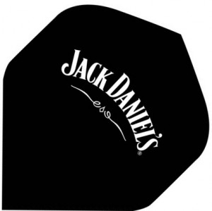 Jack Daniels logo darts flights