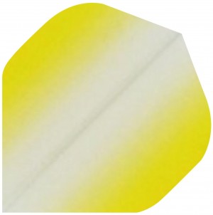 Flight Fade Yellow Sides - darts flights