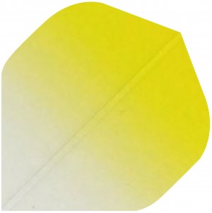 Flight Fade Yellow Top - darts flights