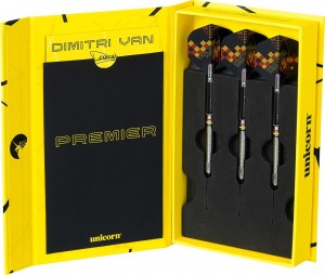 Unicorn Premier Dimitri van den Bergh - 90% tungsten - 21-22-23-24-25 gram - dartpijlen