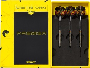 Unicorn Premier Dimitri van den Bergh - 90% tungsten - 21-22-23-24-25 gram - dartpijlen