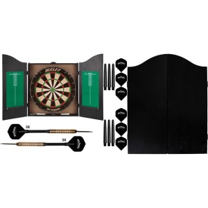 Dragon Darts Jack Daniels - dart kabinet - inclusief - dartpijlen - dartbord - en accessoires - darts set - darts