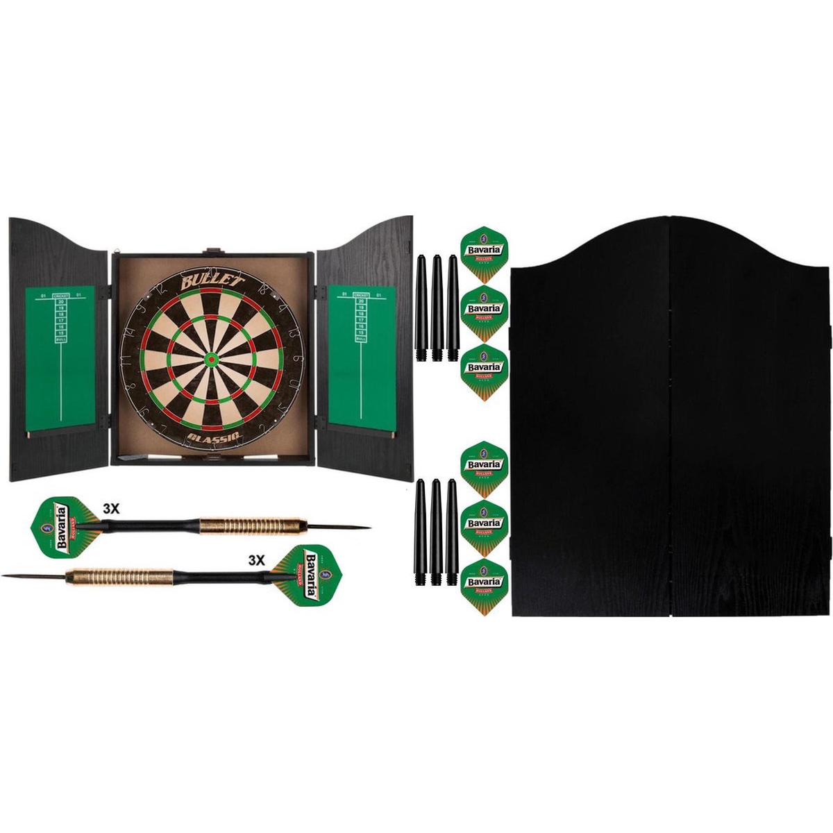 De andere dag galop ontgrendelen Dragon Darts Bavaria - dart kabinet - inclusief - dartpijlen - dartbord -  en accessoires - darts set - darts - deDartshop.nl