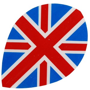 Flight Pear Union Jack - darts flights