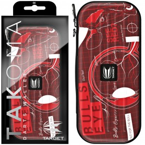 Target - Takoma Wallet - Bulls Eye - Red - darts case
