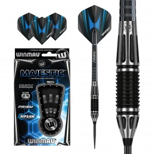 Winmau Majestic - 90% Tungsten - 22-24-26 gram - Winmau dartpijlen