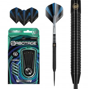 Winmau Sabotage Onyx - 90% Tungsten - 22-24-26 gram - Winmau dartpijlen