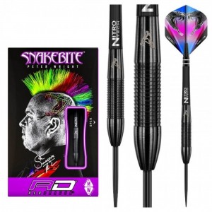 Snakebite 3 Black 90% Peter Wright - dartpijlen