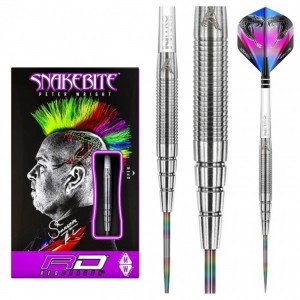 Snakebite PL15 90% Tungsten Peter Wright - dartpijlen