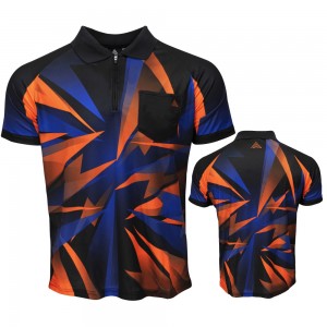 Arraz - Shard Black & Blue-Orange - dart shirt