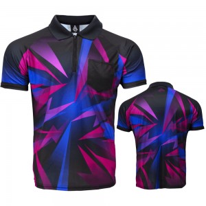 Arraz - Shard Black & Blue-Pink - dart shirt