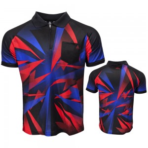 Arraz - Shard Black & Blue-Red - dart shirt