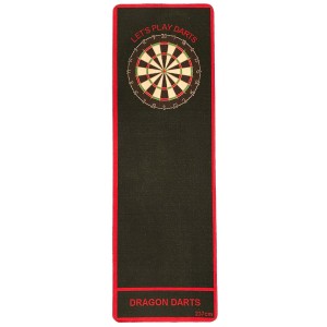 Dragon Darts Originals zwart-rood  dartmat