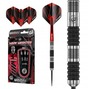 Winmau Mark Webster Special Edition - 23-25 gram - 90% - dartpijlen