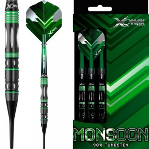 XQMax Monsoon  - Soft Tip - 18 gram - 90% - dartpijlen