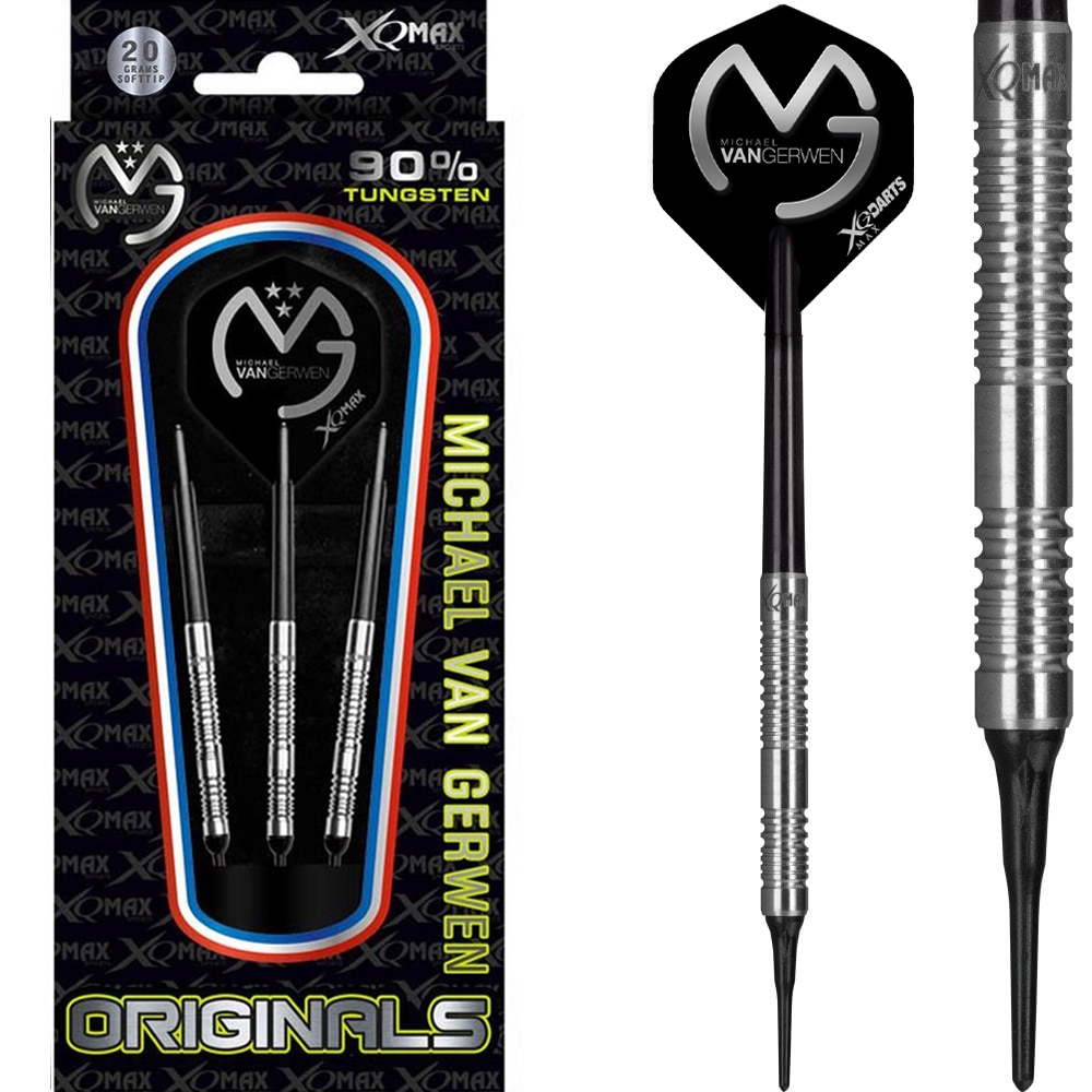 Vorige krater regeling XQMax Michael van Gerwen - Soft Tip - 20 gram - 90% - dartpijlen -  deDartshop.nl