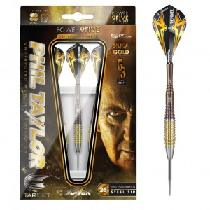 Phil Taylor 9Five Gen 3 Target 95% tungsten - dartpijlen