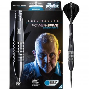 Phil Taylor 9Five Gen 4 Target 95% tungsten - dartpijlen 