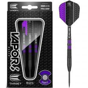 Target - Vapor8 Black - 80% - Paars - 21-23 gram - dartpijlen