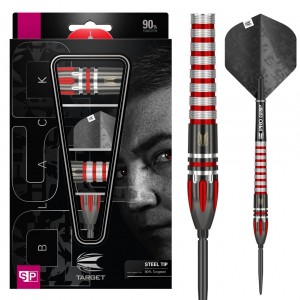 Target Nathan Aspinall Black SP - 90% - 22-24-26 gram - dartpijlen