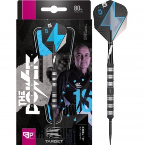 Target Phil Taylor Power Series Black SP - 21-23 gram - 80% - dartpijlen