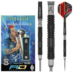 Red Dragon Peter Wright - Snakebite Double World Champion SE - 85% - 20-22-24 gram - dartpijlen