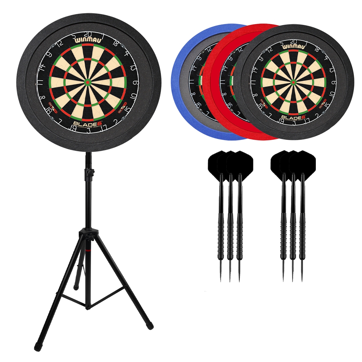 Mineraalwater armoede Per ongeluk Dragon darts - Portable LED Blade 6 pakket - deDartshop.nl