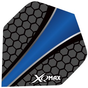 XQMax Hexagon Blue - dart flights