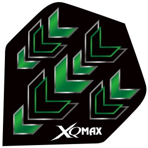 XQMax Arrows Green - dart flights