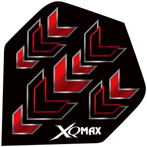 XQMax Arrows Red - dart flights