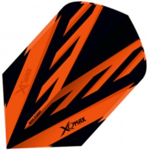 XQMax Slim Orange - dart flights