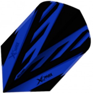 XQMax Slim Blue - dart flights