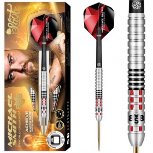 Shot Michael Smith Achieve - 90% Tungsten - 21-22-23-24-25-26 gram - dartpijlen