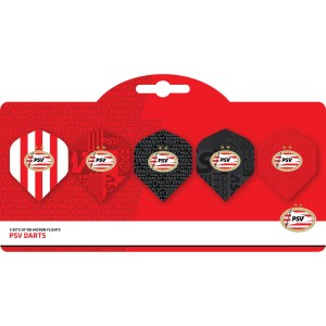 PSV Dart Flights - Multipack - 5 Sets - 15 Stuks