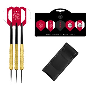 Ajax Dartpijlen - Gold - 23 gram - Multipack 5 Sets Dart Flights