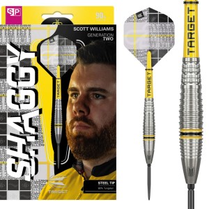 Target Scott Williams G2 - 90% - 23-25 gram - dartpijlen