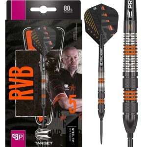 Target Raymond van Barneveld - 80% - 21-23-25 gram - dartpijlen