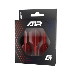 GOAT Air Red Clear NO6 - Dart Flights