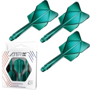 GOAT Air Green Clear NO6 - Dart Flights