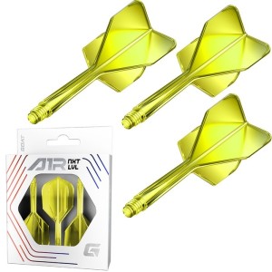 GOAT Air Neon Yellow NO6 - Dart Flights